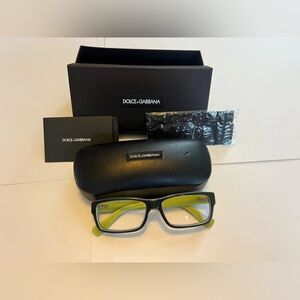 Dolce & Gabbana Glasses/Frames Green Colored.